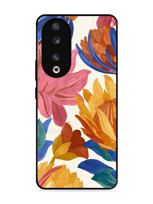 Blooming Tapestry Glossy Soft Edge Case for Honor 90