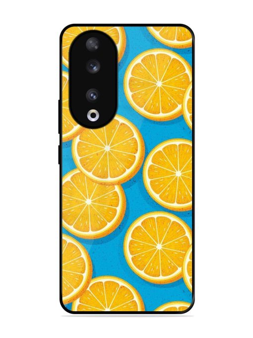 Citrus Symphony Glossy Soft Edge Case for Honor 90 Chachhi