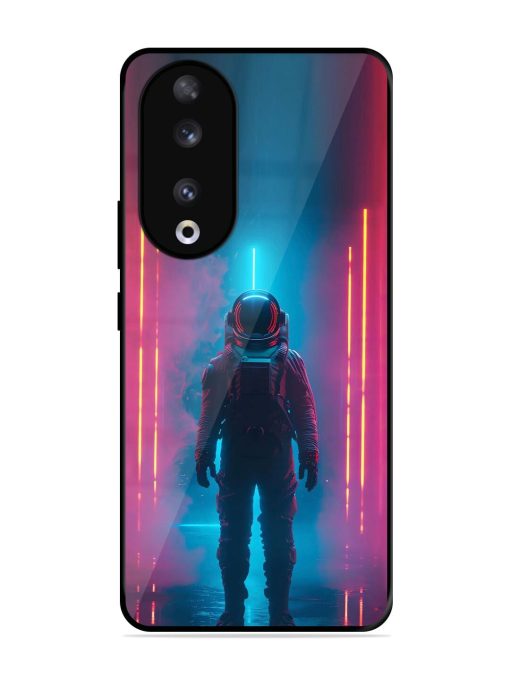 Neon Astronaut Glossy Soft Edge Case for Honor 90