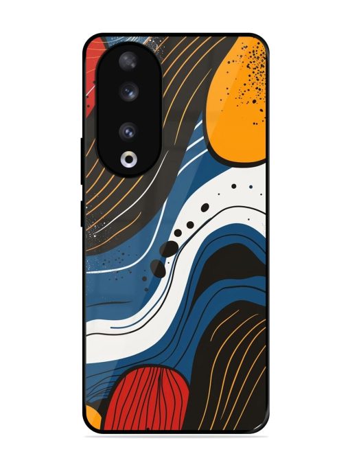 Abstract Expression Glossy Soft Edge Case for Honor 90 Chachhi