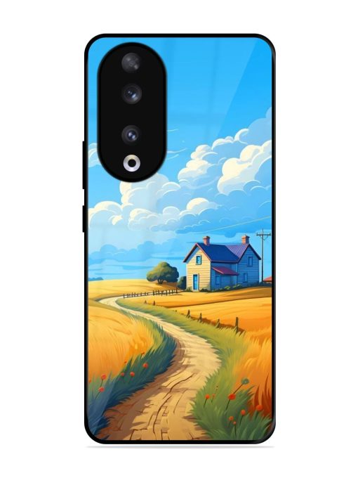 Countryside Cottage Glossy Soft Edge Case for Honor 90 Chachhi