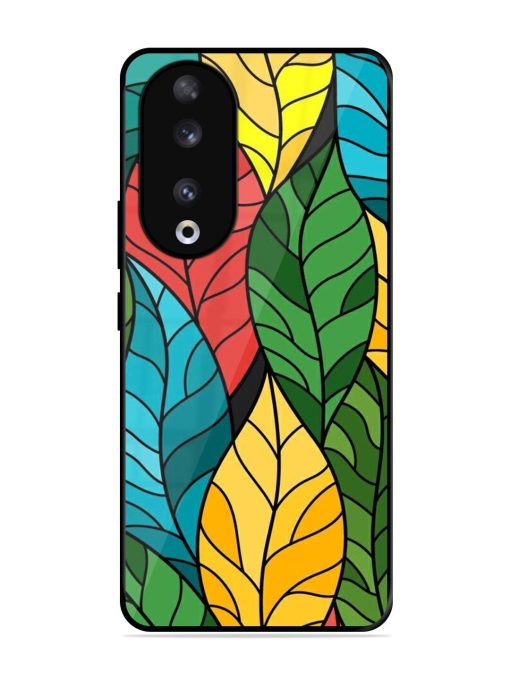 Foliage Fiesta Glossy Soft Edge Case for Honor 90