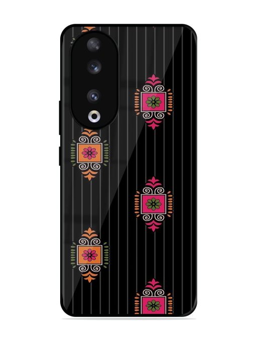 Ornate Elegance Glossy Soft Edge Case for Honor 90 Chachhi