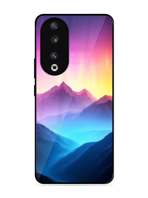 Cosmic Mountains Glossy Soft Edge Case for Honor 90 Chachhi