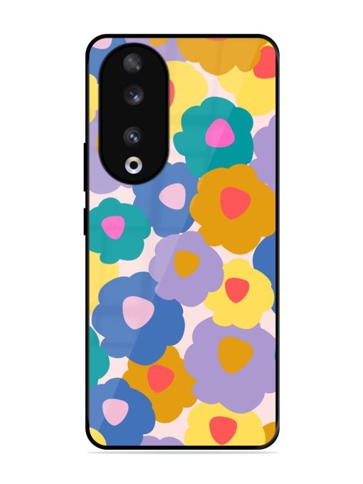 Flower Power Glossy Soft Edge Case for Honor 90