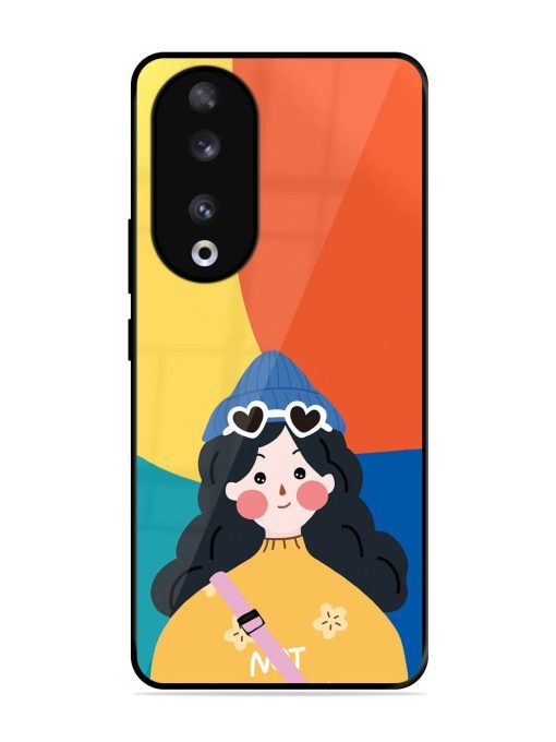 Colorful Vibes Glossy Soft Edge Case for Honor 90 Chachhi