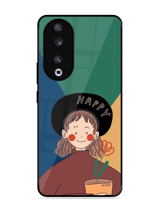 Happy Momo Glossy Soft Edge Case for Honor 90