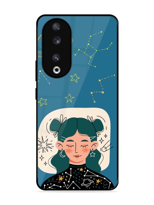 Cosmic Daydreamer Glossy Soft Edge Case for Honor 90