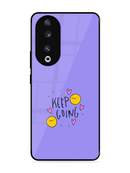 Smiling Through It All Glossy Soft Edge Case for Honor 90 Chachhi