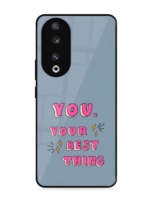 Self-Love Sparkles Glossy Soft Edge Case for Honor 90