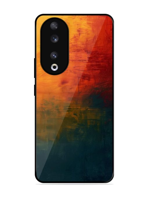 Golden Hour Canvas Glossy Soft Edge Case for Honor 90