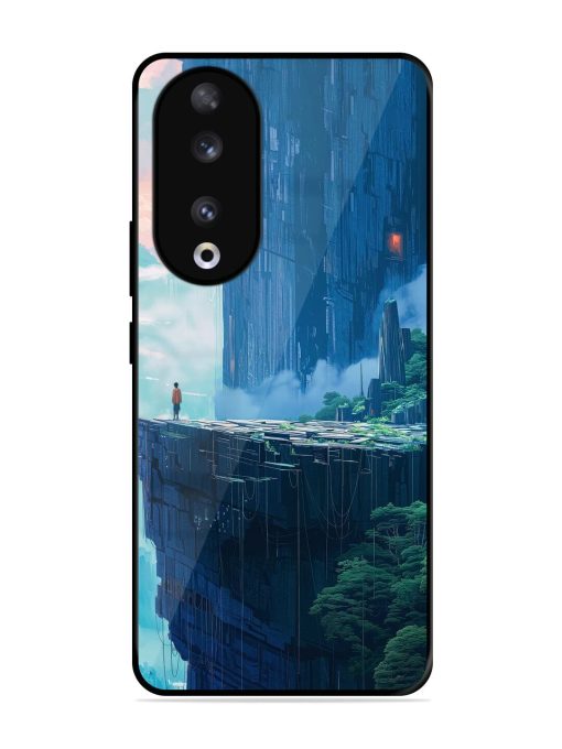 Solitude In The Sky Glossy Soft Edge Case for Honor 90 Chachhi