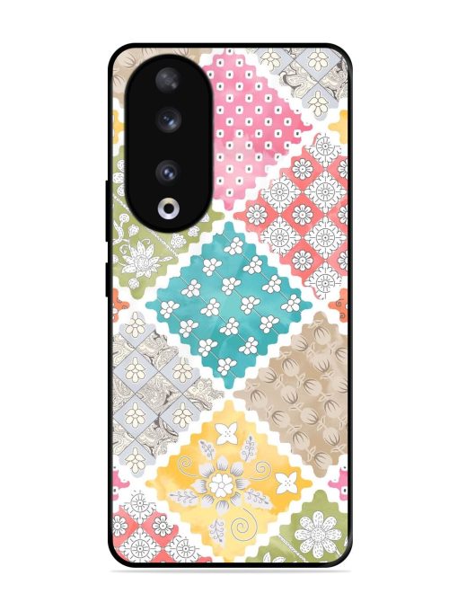 Patchwork Dreamscape Glossy Soft Edge Case for Honor 90 Chachhi