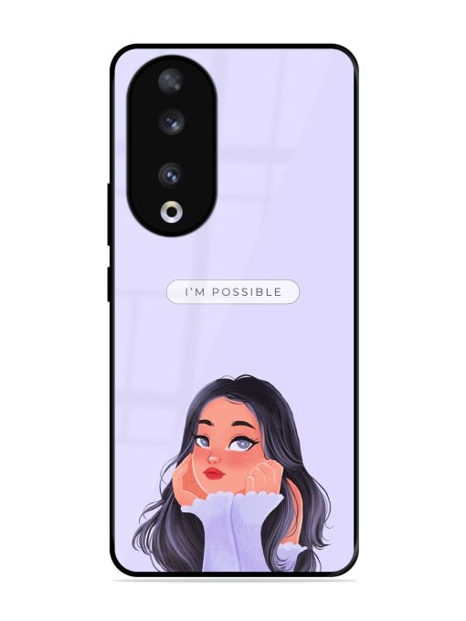 Im Possible Glossy Soft Edge Case for Honor 90 Chachhi