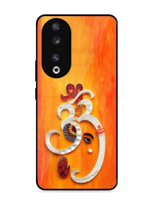 Ganesha In Quilling Art Glossy Soft Edge Case for Honor 90 Chachhi