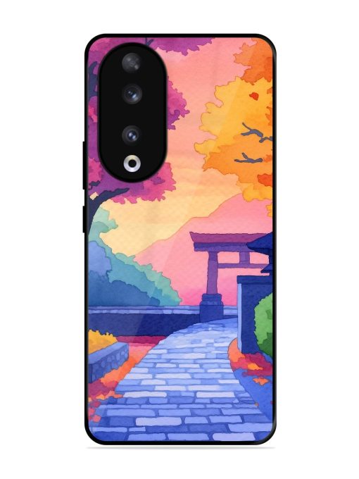 Autumnal Serenity Glossy Soft Edge Case for Honor 90 Chachhi