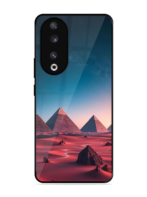 Ancient Wonders Sky Glossy Soft Edge Case for Honor 90 Chachhi