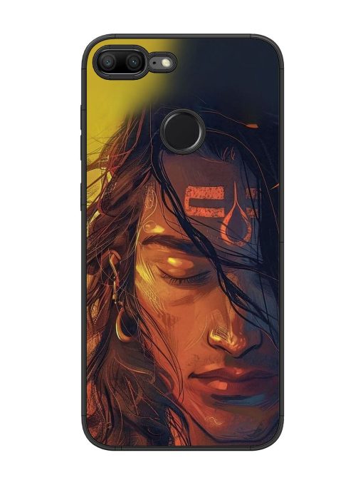 Tranquil Shiva Glossy Soft Edge Case for Honor 9 Lite Chachhi