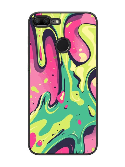 Gooey Grooves Glossy Soft Edge Case for Honor 9 Lite Chachhi