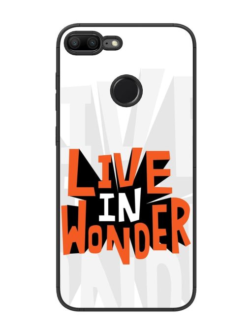 Wonder Burst Glossy Soft Edge Case for Honor 9 Lite Chachhi