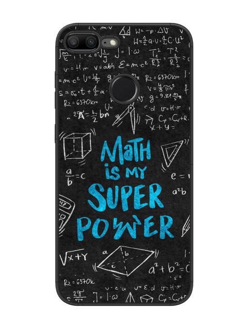 Math Magic Glossy Soft Edge Case for Honor 9 Lite Chachhi