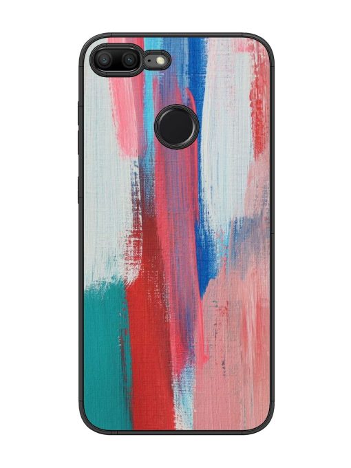 Colorful Chaos Glossy Soft Edge Case for Honor 9 Lite Chachhi