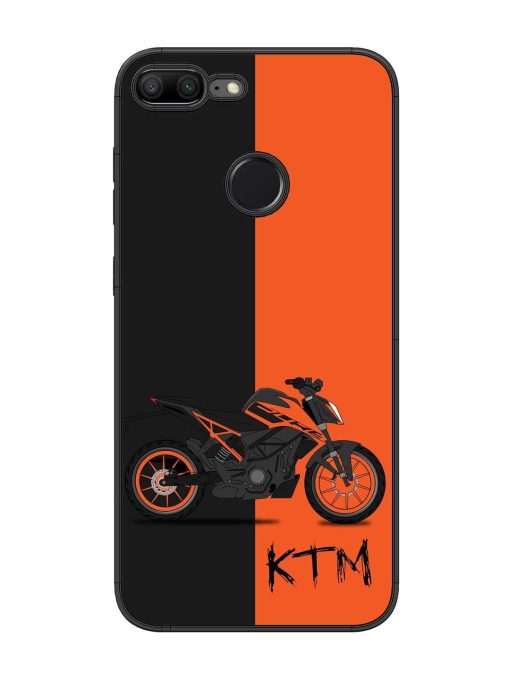 Orange Beast Glossy Soft Edge Case for Honor 9 Lite Chachhi