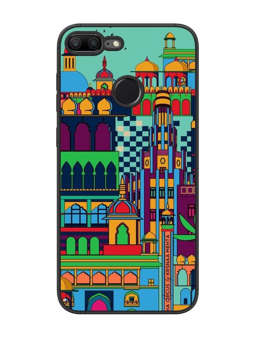 Indian Tapestry Glossy Soft Edge Case for Honor 9 Lite Chachhi