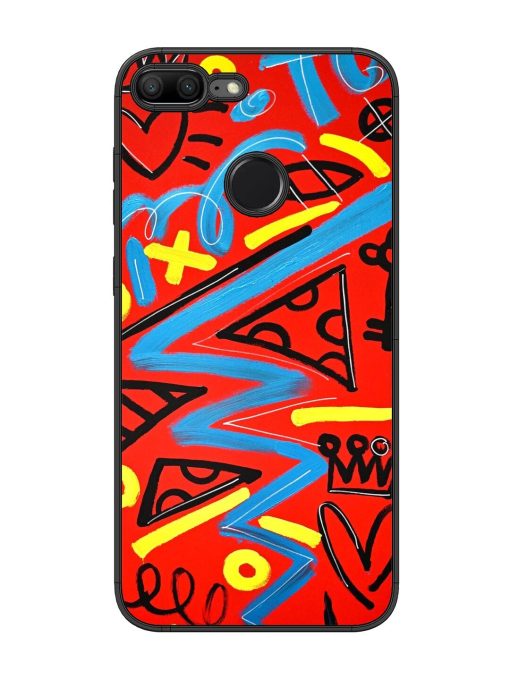 Groovy Garden Glossy Soft Edge Case for Honor 9 Lite Chachhi