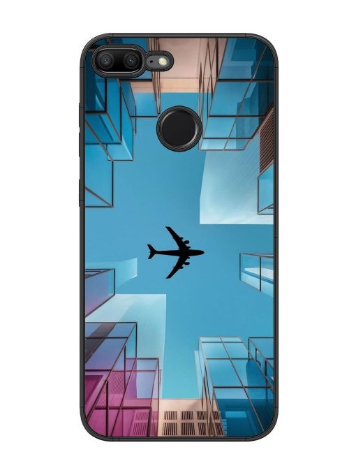 Urban Flightpath Glossy Soft Edge Case for Honor 9 Lite Chachhi