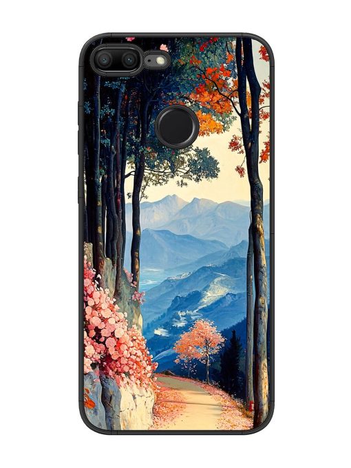 Mountainside Serenity Glossy Soft Edge Case for Honor 9 Lite Chachhi