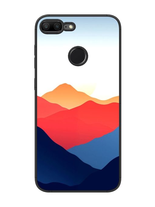 Sunset Peaks Glossy Soft Edge Case for Honor 9 Lite Chachhi