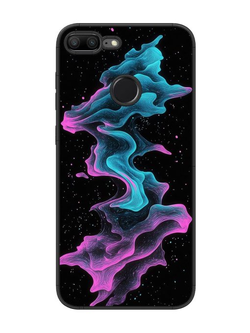 Cosmic Currents Glossy Soft Edge Case for Honor 9 Lite Chachhi