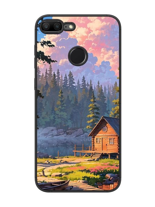 Lakeside Serenity Glossy Soft Edge Case for Honor 9 Lite Chachhi