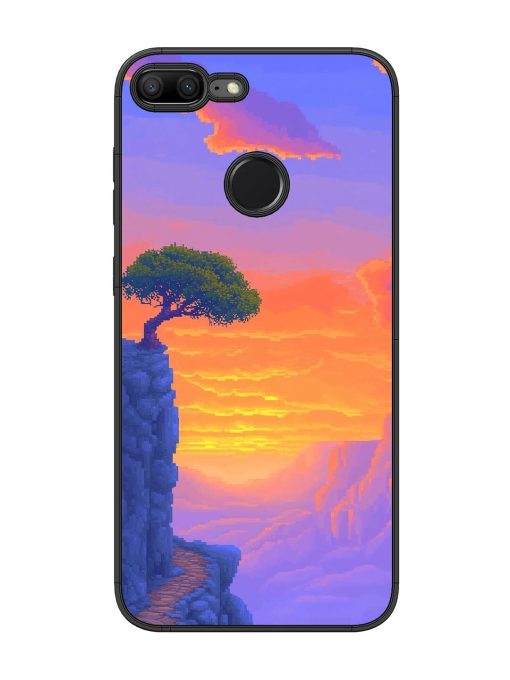 Cliffside Solitude Glossy Soft Edge Case for Honor 9 Lite Chachhi