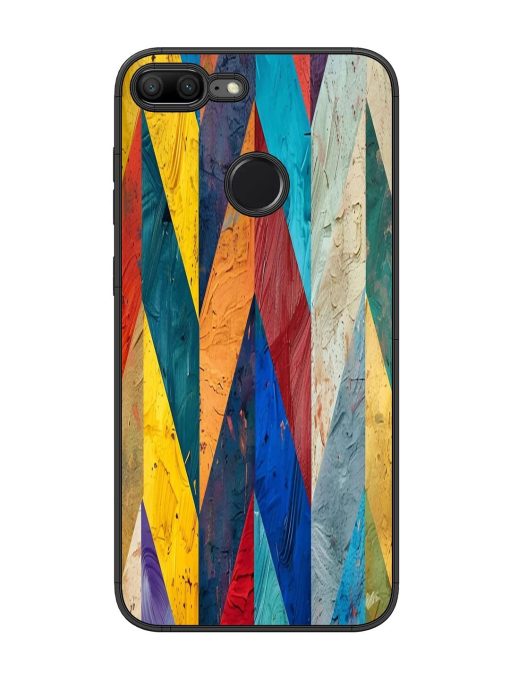 Abstract Tapestry Glossy Soft Edge Case for Honor 9 Lite