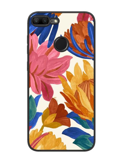 Blooming Tapestry Glossy Soft Edge Case for Honor 9 Lite Chachhi