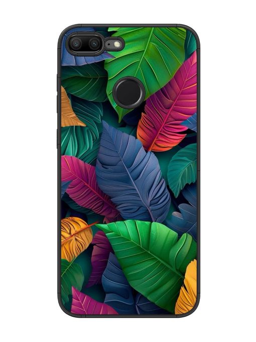 Tropical Tapestry Glossy Soft Edge Case for Honor 9 Lite Chachhi