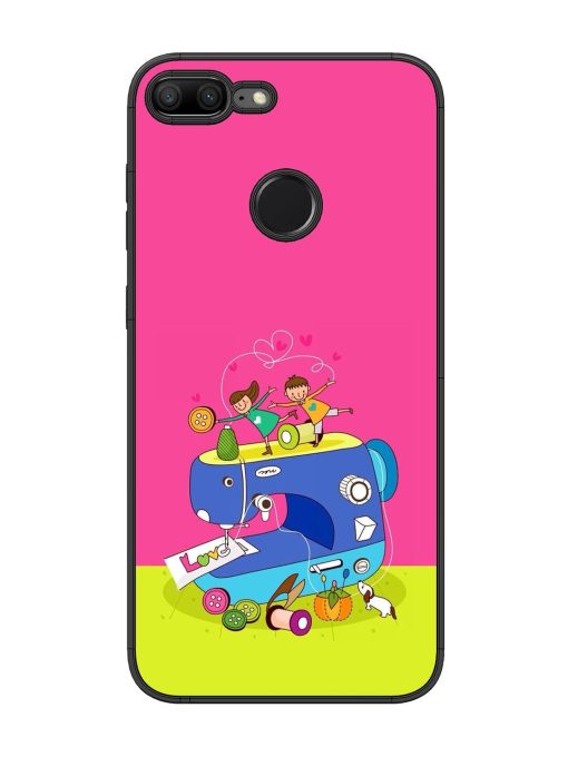 Sew Cute Glossy Soft Edge Case for Honor 9 Lite