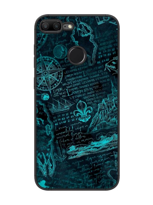 Nautical Notebook Glossy Soft Edge Case for Honor 9 Lite Chachhi