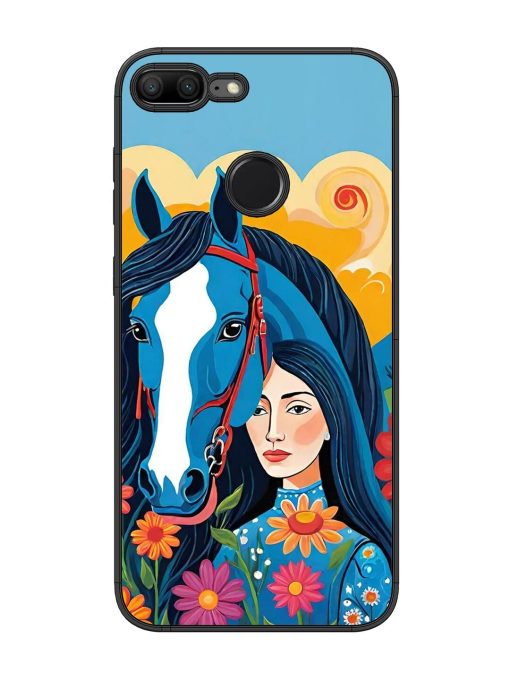 Equine Enchantment Glossy Soft Edge Case for Honor 9 Lite Chachhi