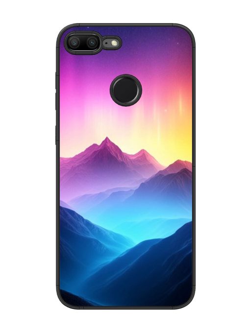 Cosmic Mountains Glossy Soft Edge Case for Honor 9 Lite Chachhi