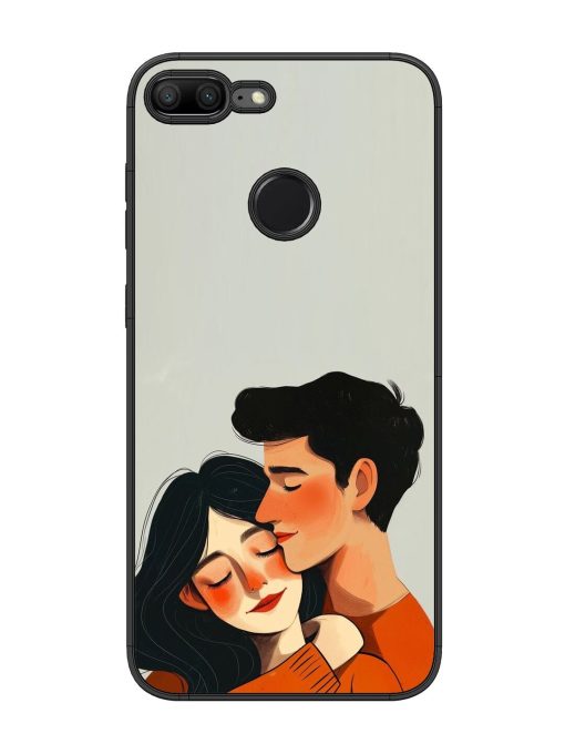 Craft Couples Glossy Soft Edge Case for Honor 9 Lite Chachhi