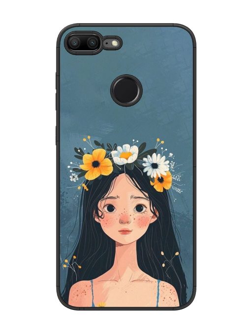 Gurl Art Glossy Soft Edge Case for Honor 9 Lite Chachhi