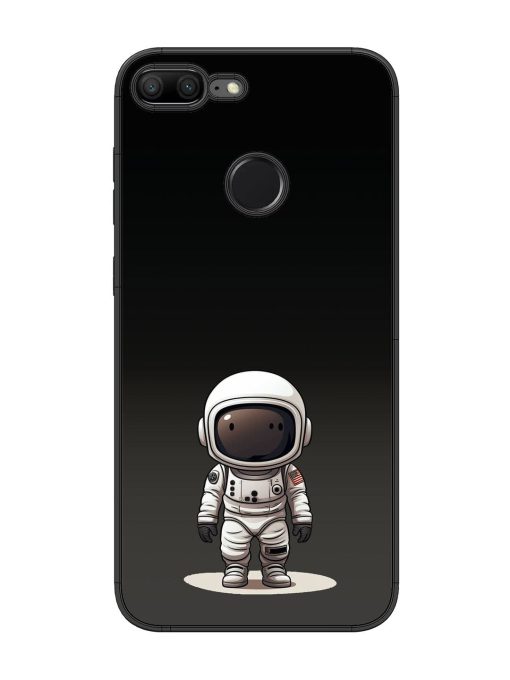 Neon Astronaut Glossy Soft Edge Case for Honor 9 Lite