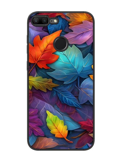 Autumn'S Embrace Glossy Soft Edge Case for Honor 9 Lite Chachhi