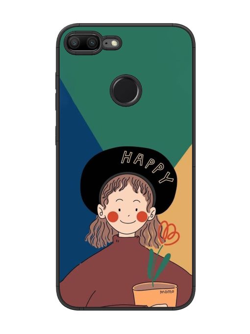 Happy Momo Glossy Soft Edge Case for Honor 9 Lite Chachhi