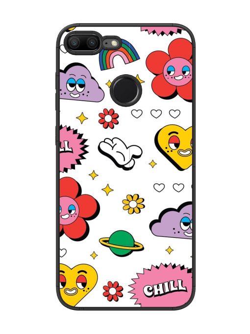 Whimsical Wonderland Glossy Soft Edge Case for Honor 9 Lite Chachhi