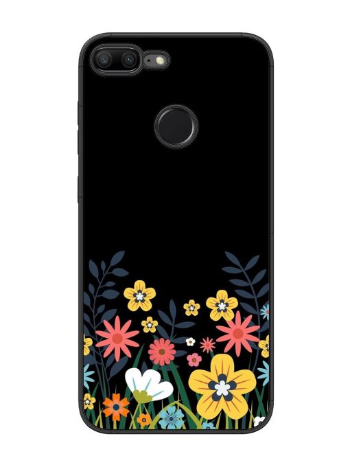 Floral Night Sky Glossy Soft Edge Case for Honor 9 Lite Chachhi