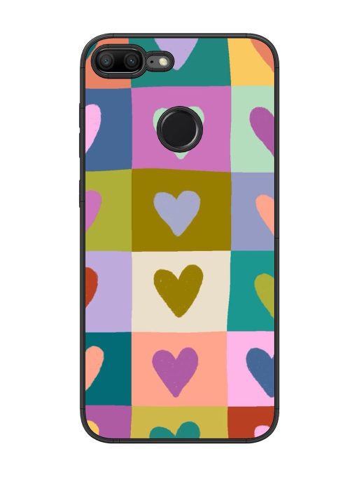 Box Of Hearts Glossy Soft Edge Case for Honor 9 Lite Chachhi